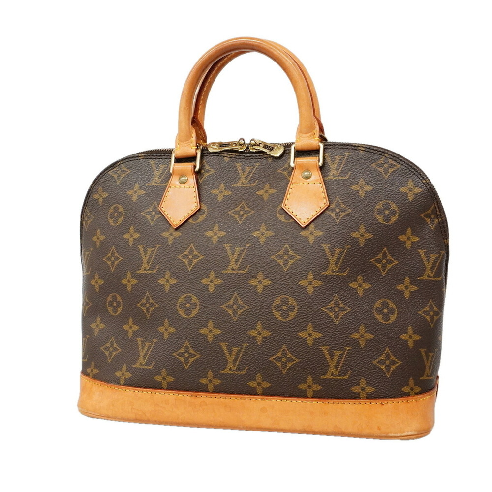 Louis Vuitton Alma Monogram Handbag M51130 Brown Women's
